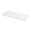 Linear Low-Density Can Liners, 56 Gal, 2 Mil, 43" x 48", Clear, Flat Pack, 100/Carton