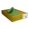 Eco Blend Max Can Liners, 45 Gal, 0.8 Mil, 40" x 46", Green, 25 Bags/Roll, 6 Rolls/Carton