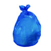 High-Density Waste Can Liners, 23 Gal, 14 Mic, 30" x 43", Blue, 25 Bags/Roll, 10 Rolls/Carton