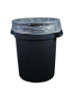 High-Density Waste Can Liners, 45 Gal, 11 Mic, 40" x 48", Natural, 250/Carton