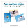 Color Laser Glossy Brochure Paper, 97 Bright, 40 Lb Bond Weight, 8.5 x 11, White, 150/Pack
