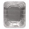 Aluminum Steam Table Pans, Half-Size Extra Deep, 4.19" Deep, 10.31 x 12.69, 100/Carton