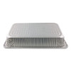 Aluminum Steam Table Pans, Full-Size Deep, 65 Gauge, 3.19" Deep, 12.19 x 20.75, 50/Carton