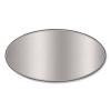 Round Aluminum Container With Lid, 48 Oz, 9" Diameter, Silver, 500/Carton