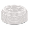 Plastic Dome Lids, Fits Round Pan 2046, 9" Diameter x 0.88" h, Clear, 500/Carton