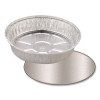 Foil Laminated Board Lids, 7" Diameter, Aluminum, 500/Carton