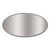 Foil Laminated Board Lids, 8.25" Diameter, Silver, Aluminum, 500/Carton