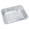 Aluminum Oblong Container, 1 Lb, 4.56 x 5.56 x 1.63, Silver, 1,000/Carton