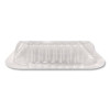 Plastic Dome Lids, Fits 1 Lb Oblong Pan, Clear, 1,000/Carton