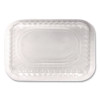 Plastic Dome Lids, Fits Oblong Pans 2061/2062, 8.25 x 5.88, Clear, 500/Carton