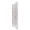 Plastic Dome Lids, Fits Oblong Pans 2061/2062, 8.25 x 5.88, Clear, 500/Carton