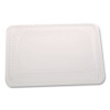 Plastic Dome Lids, Fits Oblong Pans 2061/2062, 8.25 x 5.88, Clear, 500/Carton