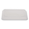 Plastic Dome Lids, Fits Oblong Pans 2061/2062, 8.25 x 5.88, Clear, 500/Carton