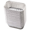 Aluminum Baking Pan, #1 Loaf, 1 Lb Capacity, 5.72 x 3.31 x 2.03, 200/Carton