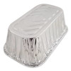 Aluminum Baking Pan, #1 Loaf, 1 Lb Capacity, 5.72 x 3.31 x 2.03, 200/Carton