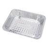 Aluminum Steam Table Pans, Half-Size Deep, 10.38 x 2.56 x 12.75, 100/Carton