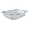 Aluminum Steam Table Pans, Half-Size Shallow, 1.69" Deep, 10.38 x 12.75, 100/Carton