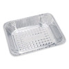 Aluminum Steam Table Pans, Half Size Deep, 2.56" Deep, 10.38 x 12.75, 100/Carton