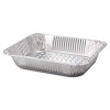 Aluminum Steam Table Pans, Half Size Deep, 2.56" Deep, 10.38 x 12.75, 100/Carton