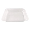 Plastic Dome Lid, 10.75 x 10.19 x 1.63, Clear, 100/Carton
