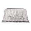 Aluminum Baking Cups, 4 Oz, 3.38" Diameter x 1.56" h, 1,000/Carton