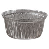 Aluminum Baking Cups, 4 Oz, 3.38" Diameter x 1.56" h, 1,000/Carton