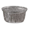 Aluminum Baking Cups, 4 Oz, 3.38" Diameter x 1.56" h, 1,000/Carton