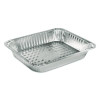 Aluminum Steam Table Pans, Half-Size Medium, 2.19" Deep, 10.38 x 12.75, 100/Carton