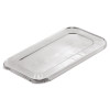 Steam Pan Foil Lids, Fits One-Third Size Pan, 0.5" Deep, 6.4 x 12.7, 200/Carton