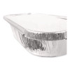 Steam Pan Foil Lids, Fits One-Third Size Pan, 0.5" Deep, 6.4 x 12.7, 200/Carton