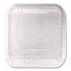 Plastic Dome Lid, 8.25 x 8.25 x 1.5, Clear, 500/Carton