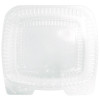 Handi-Lock Single Compartment Food Container, 26 Oz, 6.5 x 3.25 x 6.12, Clear, Plastic, 500/Carton