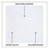 Linen-Like Natural Flat Pack Napkin, 16 x 16, White, 1,200/Carton