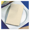 Dinner Napkins, 2-Ply, 15 x 17, Ecru, 1,000/Carton