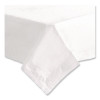 Tissue/Poly Tablecovers, 54" X 54", White, 50/Carton