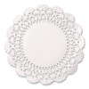 Cambridge Lace Doilies, Round, 4", White, 10,000/Carton