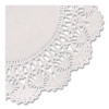 Cambridge Lace Doilies, Round, 12", White, 4,000/Carton