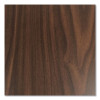 Teachers Pedestal Desks, One Right-Hand Pedestal: Box/File Drawers, 48" x 30" x 29.5", Walnut/Black