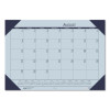 Ecotones Recycled Academic Desk Pad Calendar, 18.5 x 13, Orchid Sheets, Cordovan Corners, 12-Month (Aug To July): 2025-2026