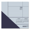 Ecotones Recycled Monthly Desk Pad Calendar, 22 x 17, Green-Tint/Woodland Green Sheets/Corners, 12-Month (Jan To Dec): 2026