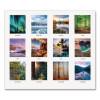 Earthscapes Scenic Desk Pad Calendar, Scenic Photos, 22 x 17, White Sheets, Black Binding/Corners,12-Month (Jan-Dec): 2026