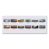 Earthscapes Recycled Monthly Desk Pad Calendar, Mountains Of The World Photos, 22 x 17, Black Corners,12-Month(Jan-Dec): 2026