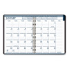 Recycled Wirebound Weekly/Monthly Planner, 11 x 8.5, Black Cover, 12-Month (Jan To Dec): 2026
