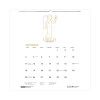 Recycled Academic Zodiac Wall Calendar, 11 x 14, Multicolor Sheets, 12-Month (Aug To July): 2025 To 2026