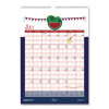 Recycled Seasonal Wall Calendar, Illustrated Seasons Artwork, 12 x 16.5, 12-Month (Jan To Dec): 2026