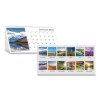 Earthscapes Recycled Desk Tent Monthly Calendar, Scenic Photography, 8.5 x 4.5, White Sheets, 12-Month (Jan To Dec): 2026