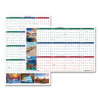 Earthscapes Recycled Reversible/Erasable Yearly Wall Calendar, Nature Photos, 24 x 37, White Sheets, 12-Month (Jan-Dec): 2026