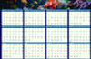 Earthscapes Recycled Reversible/Erasable Yearly Wall Calendar, Sea Life Photos, 24 x 37, White Sheets, 12-Month(Jan-Dec):2026