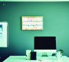 Recycled Seasonal Laminated Wall Calendar, Illustrated Seasons Artwork, 24 x 37, 12-Month (Jan To Dec): 2026
