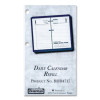 Economy Daily Desk Calendar Refill, 3.5 x 6, White Sheets, 12-Month (Jan To Dec): 2026